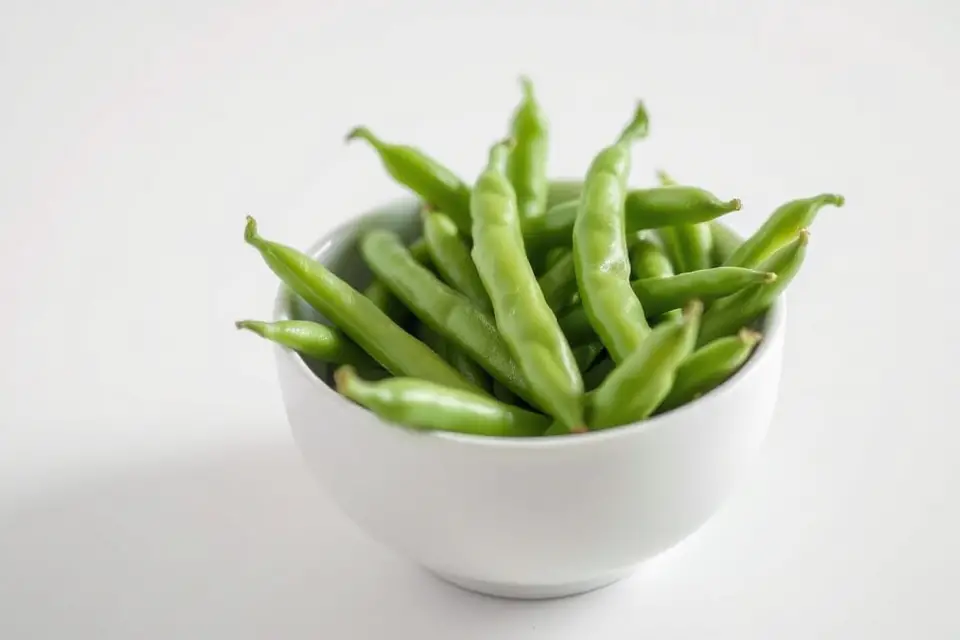 fresh green beans bowl