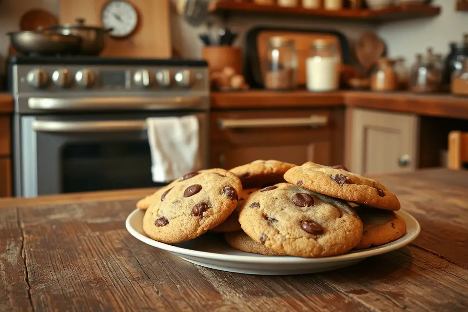 freshly baked cookies photo