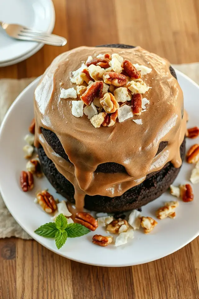 german chocolate cake frosting