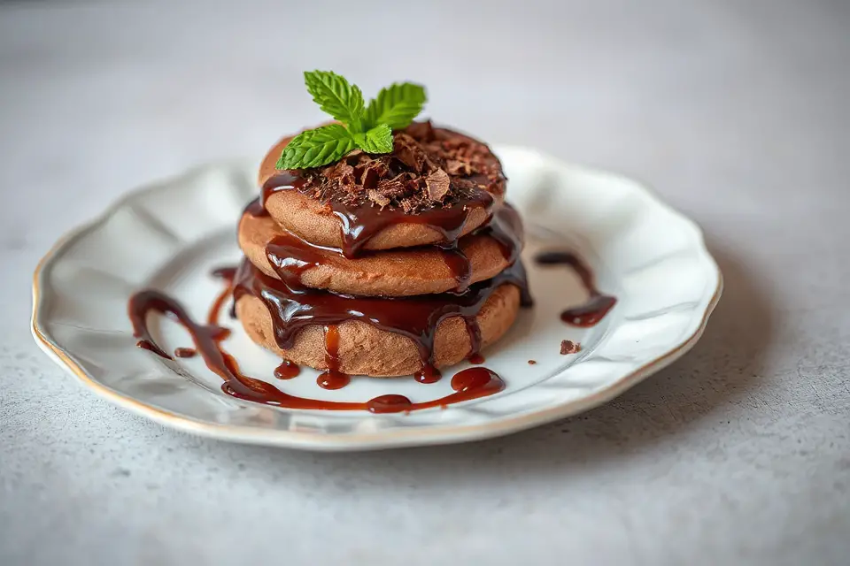 luscious chocolate dessert photo
