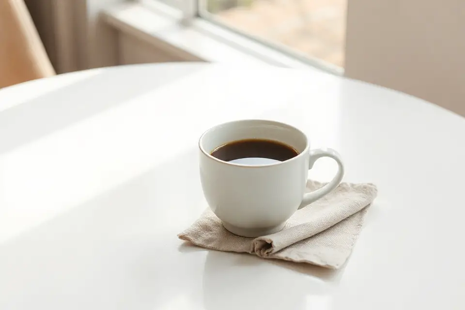 minimalist coffee cup photo