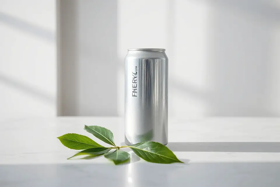 minimalist energy drink photo