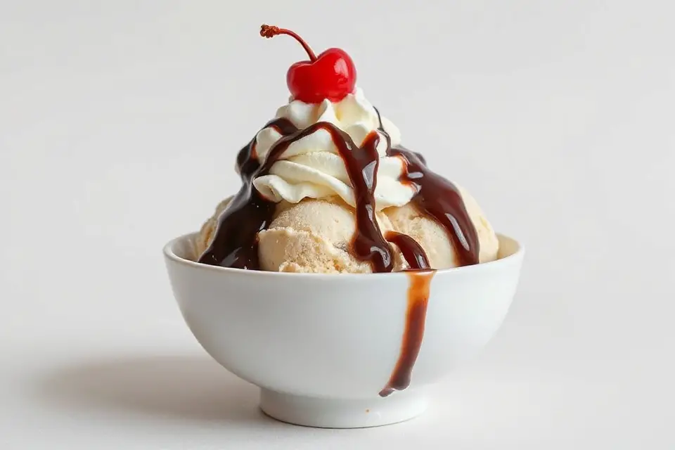 minimalist sundae bowl photo