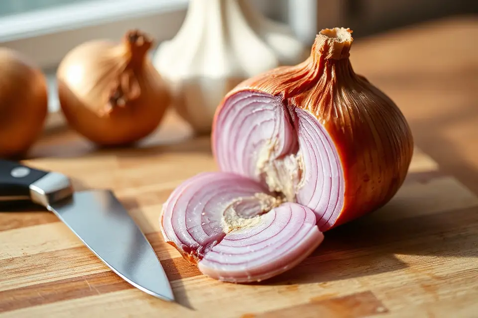 onion knife cutting board