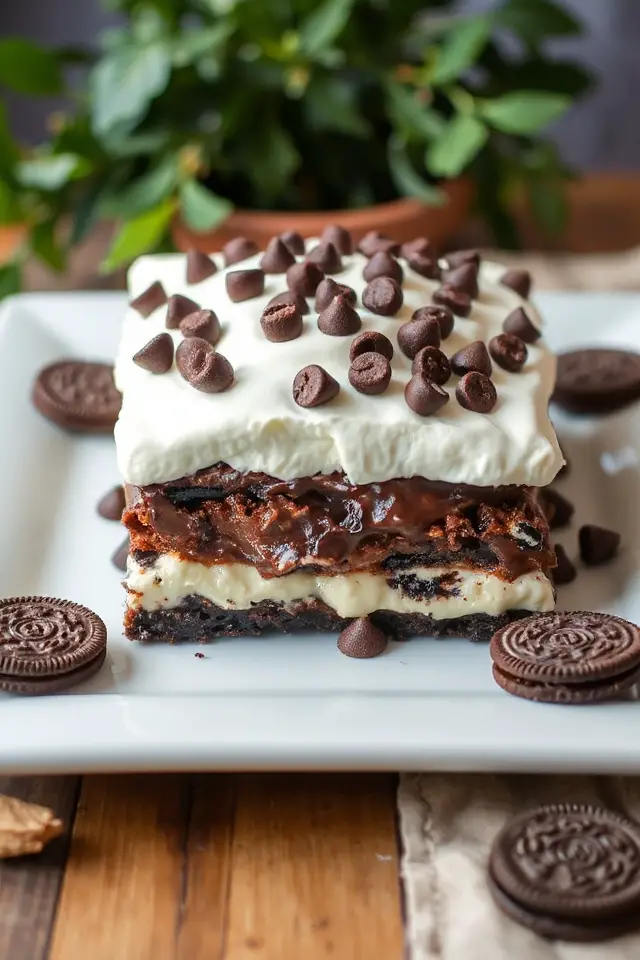 Chocolate Lasagna Recipe With Oreos