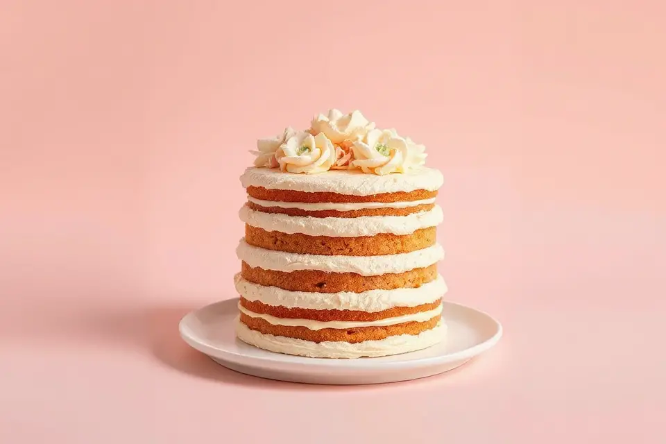 pastel birthday cake photo