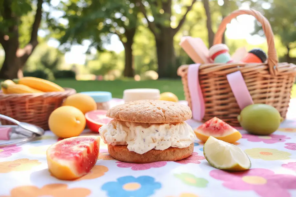 playful picnic ice cream