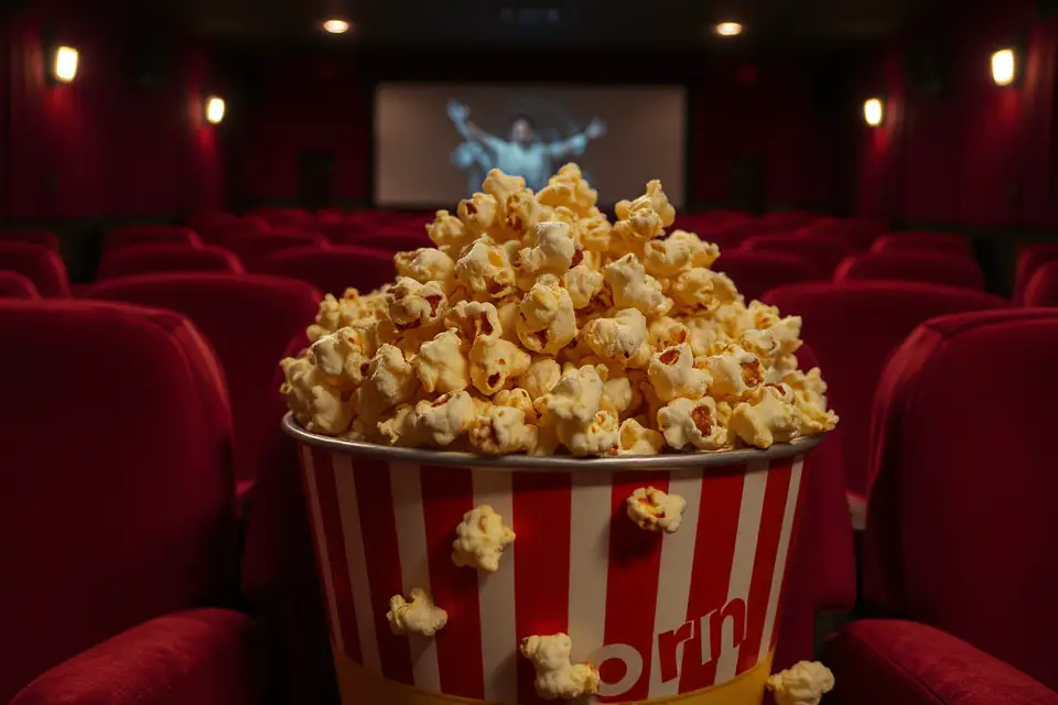 popcorn in movie theater