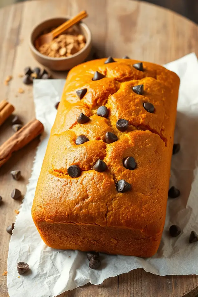 pumpkin chocolate chip delight
