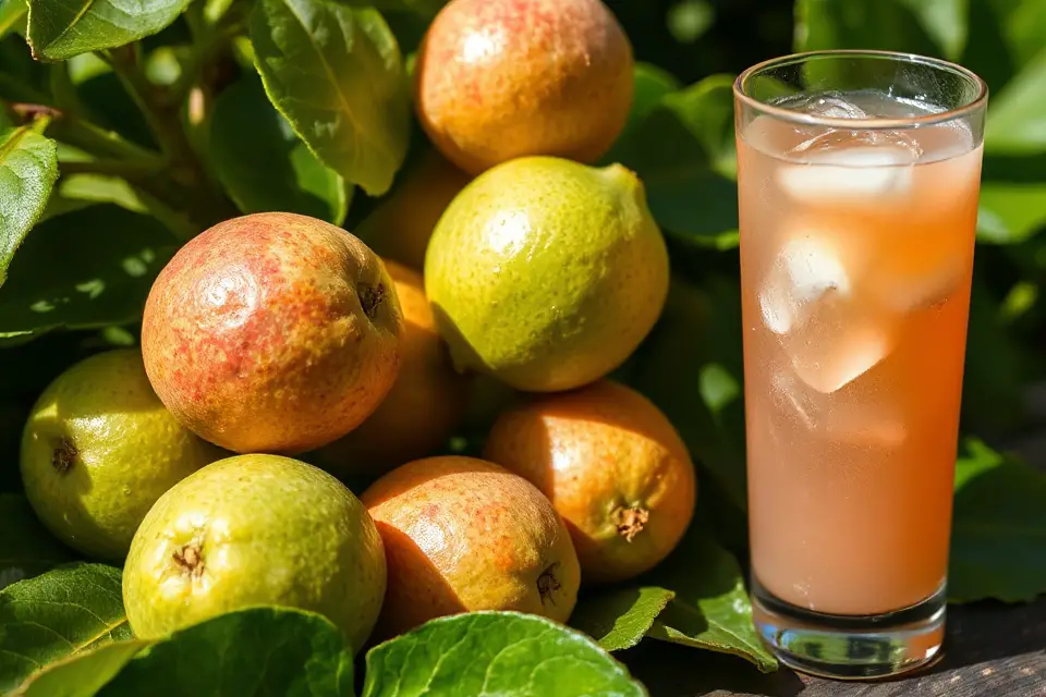 refreshing guava juice photo