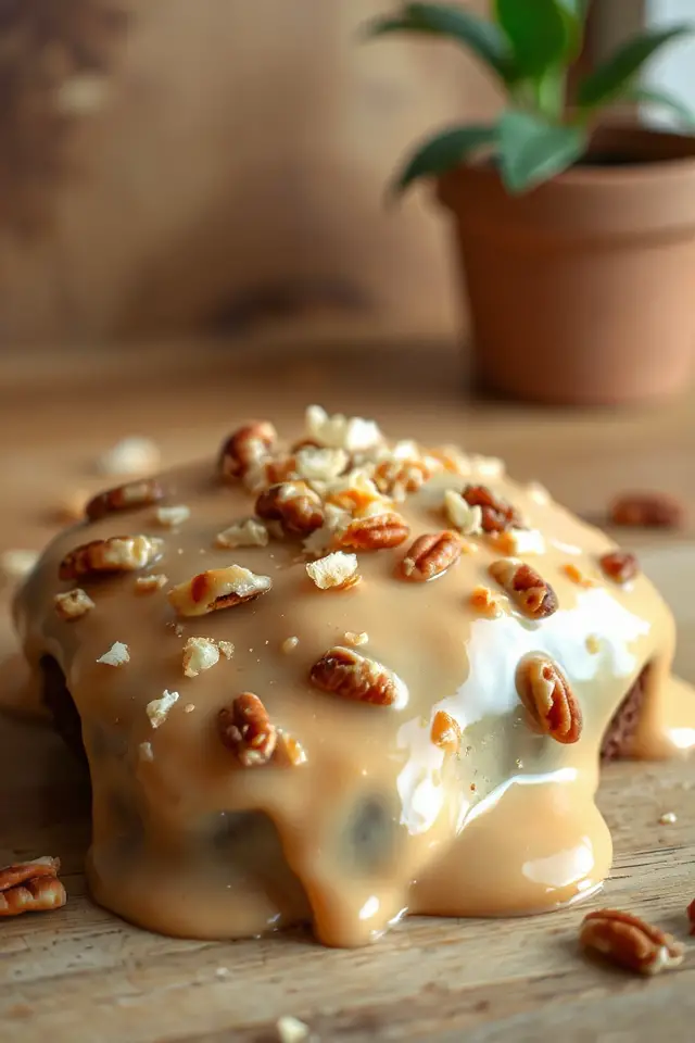 rich coconut pecan icing
