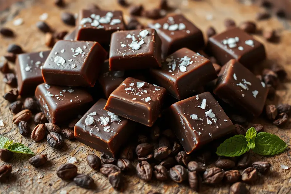 sea salt chocolate pieces