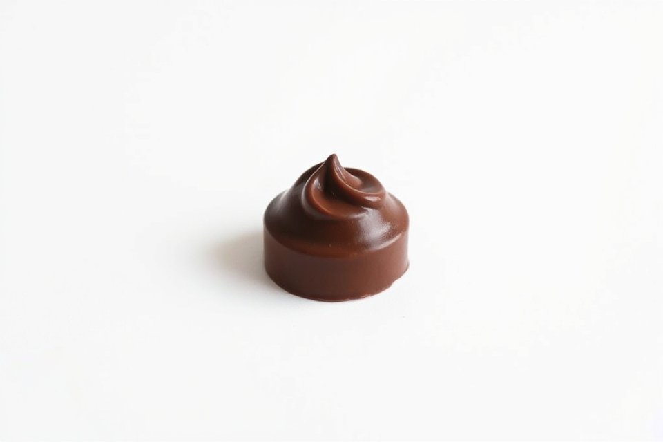 single chocolate candy photo