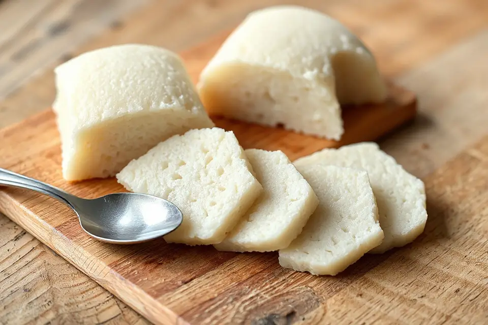 sliced rice cake photo