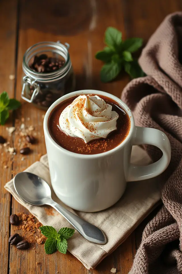 Minty Mocha Sugar Free Hot Chocolate Recipe