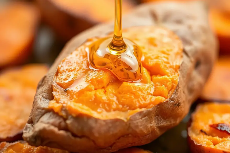 sweet potato with olive oil