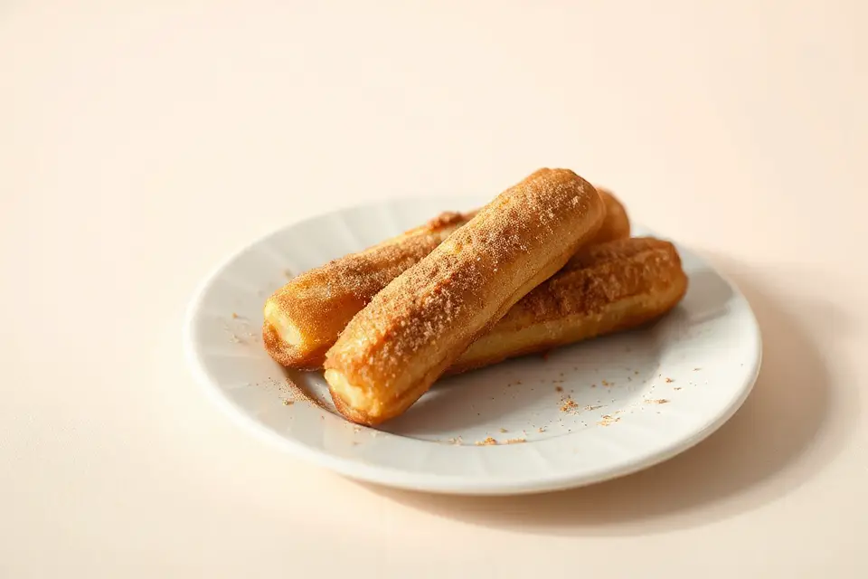 tempting churro minimalist background