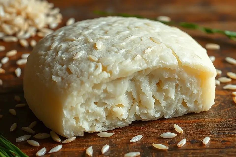 textured rice cake image