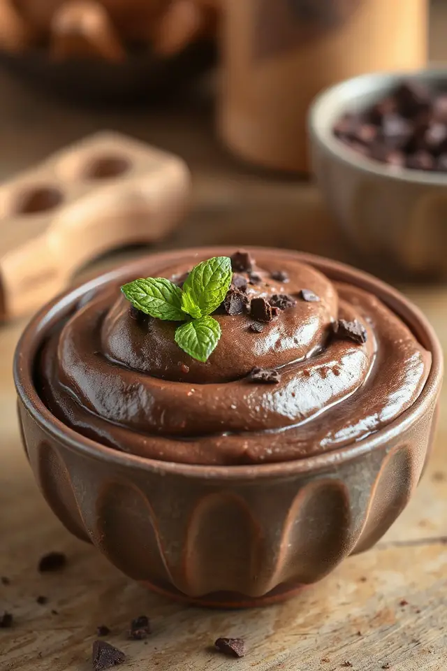 vegan chocolate mousse recipe