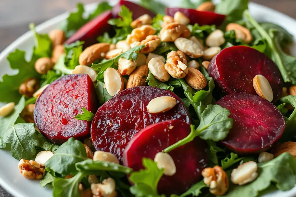 vibrant beet salad photo