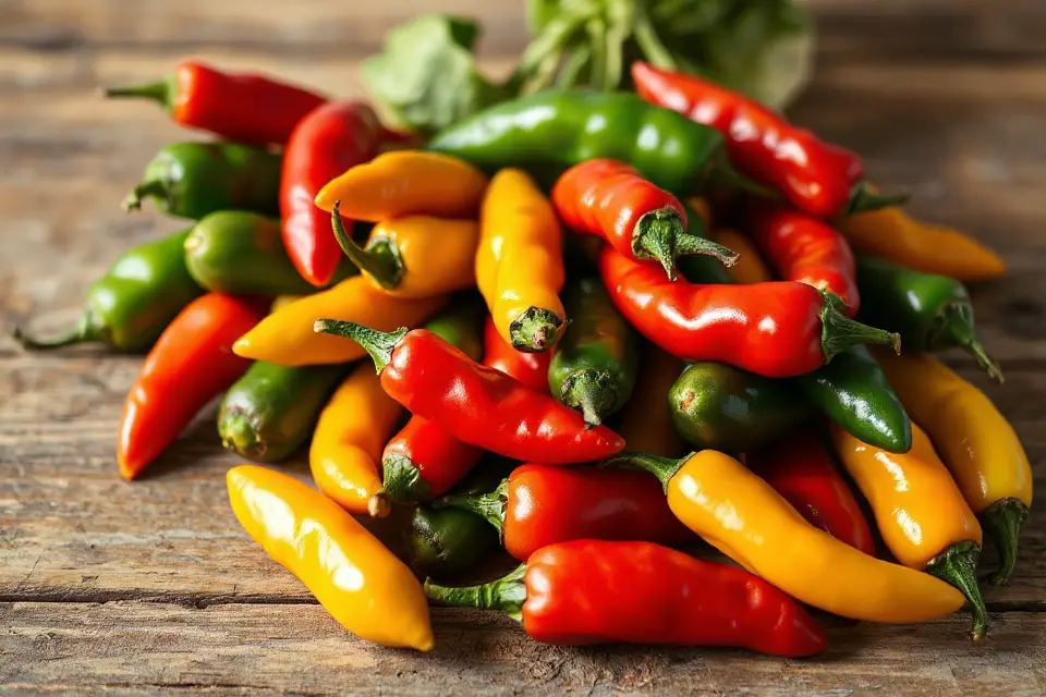 vibrant chili pepper photo