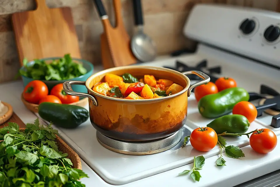 vibrant colorful meal photo