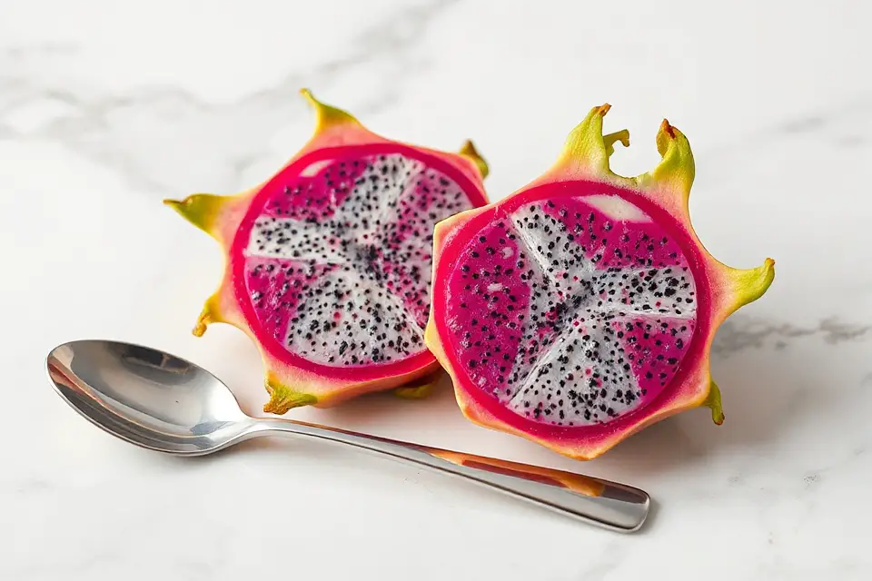 vibrant dragon fruit photography