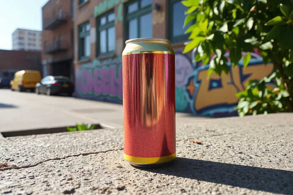 vibrant urban energy drink