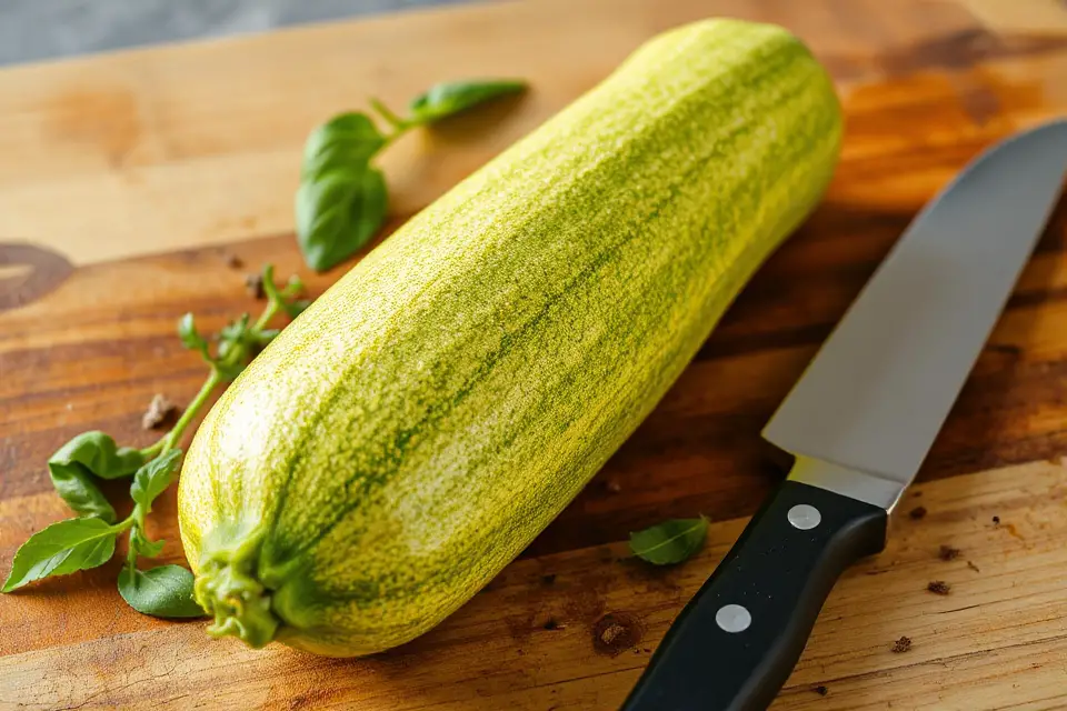 vibrant zucchini with herbs