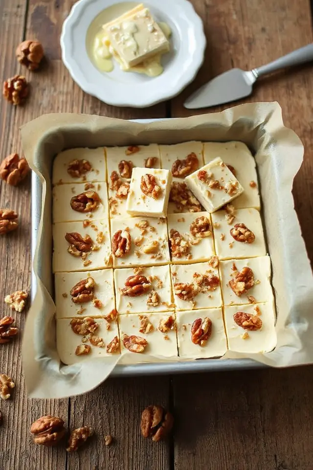 White Chocolate Fudge Recipe With Walnuts