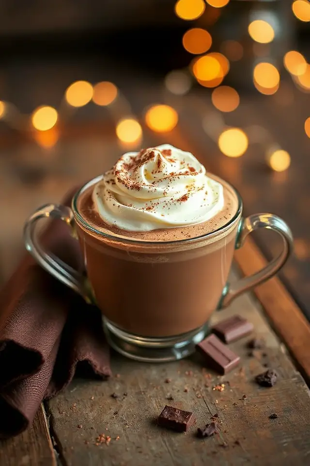 whipped chocolate cream delight