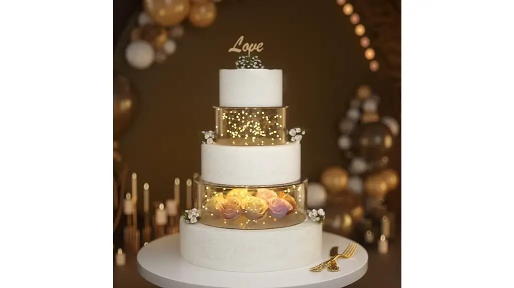 acrylic cake stand review