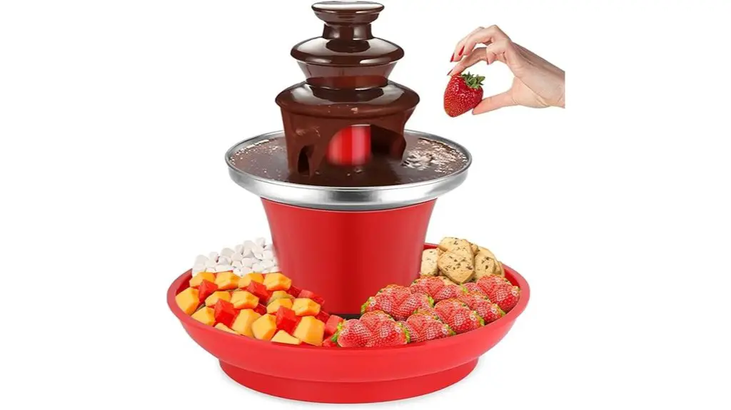 chocolate fountain dessert experience