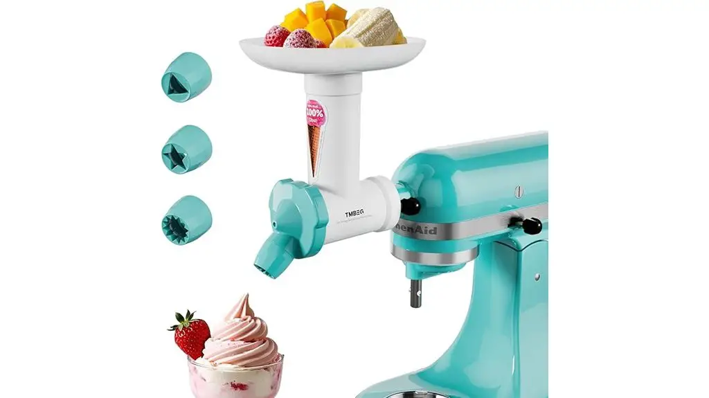 dairy free ice cream attachment