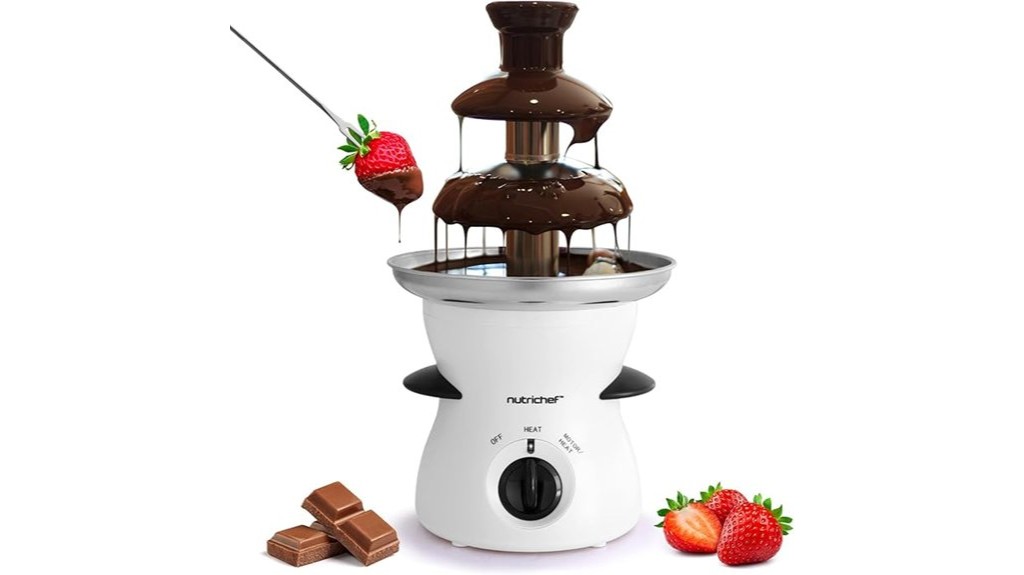 delicious chocolate fondue experience