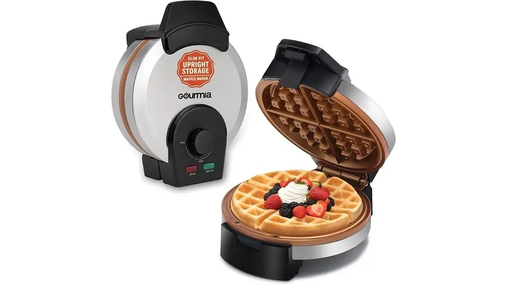 gourmia waffle maker review