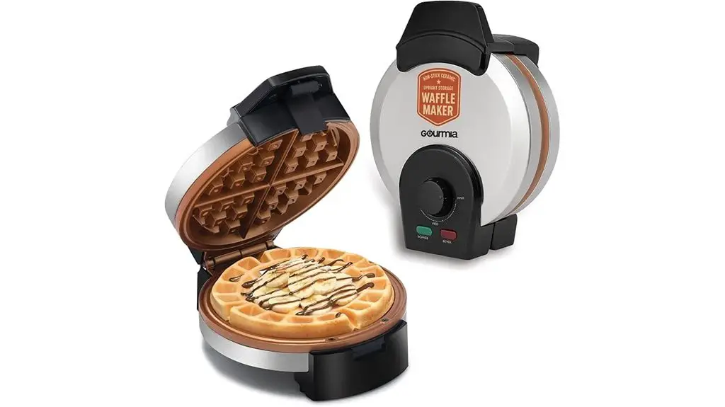 gourmia waffle maker review