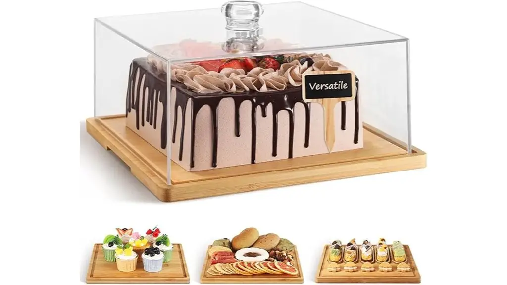 square cake stand review