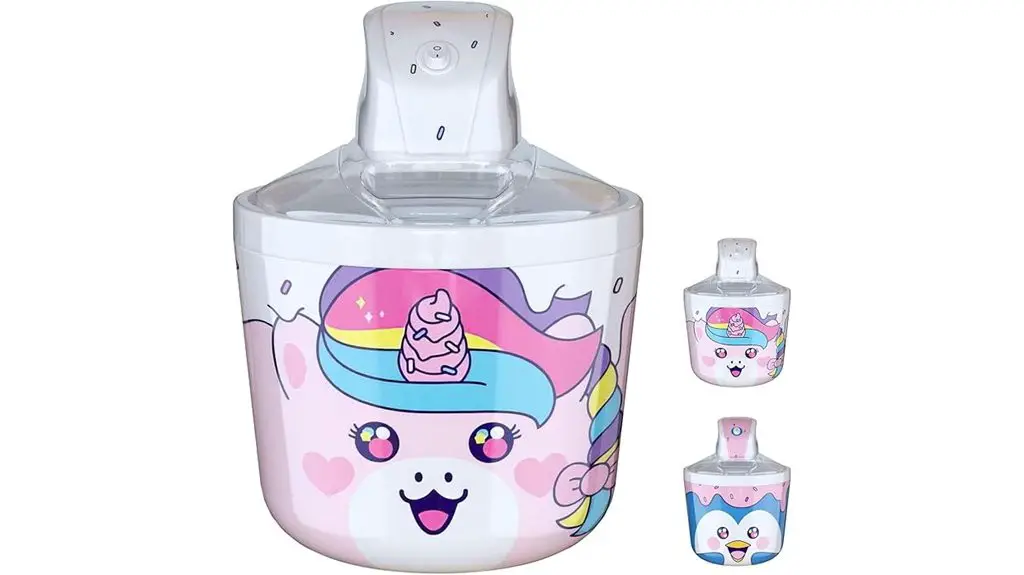 unicorn electric ice cream maker