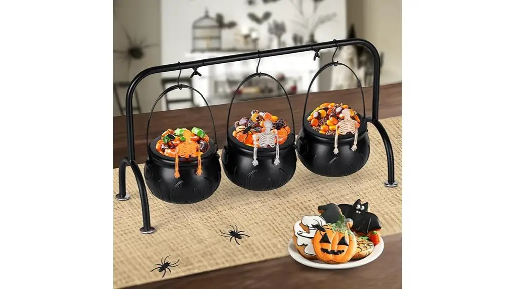 witches cauldron candy bowls